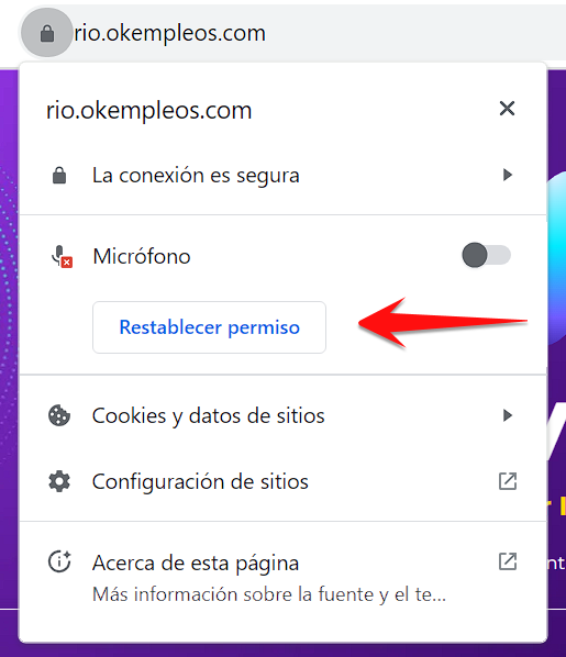 Reestore permissions